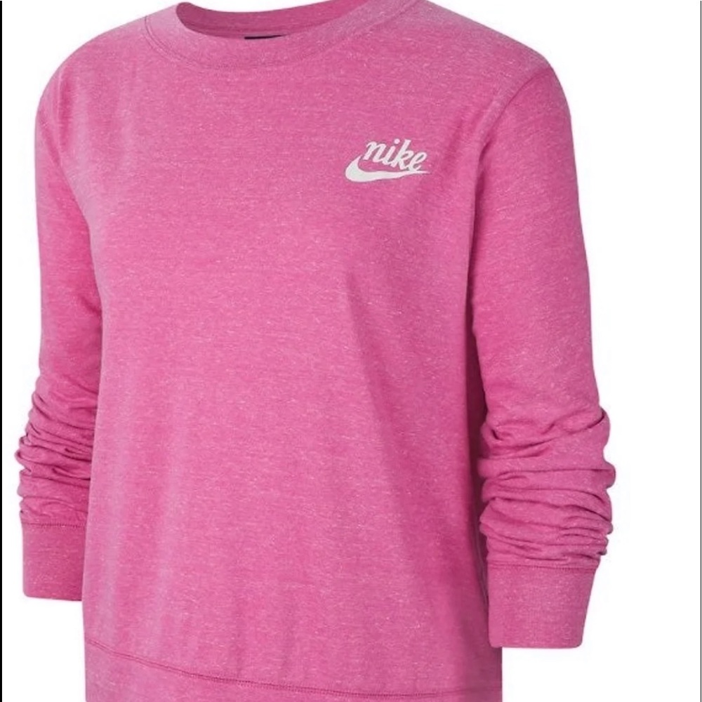 Plus size Nike crew neck top